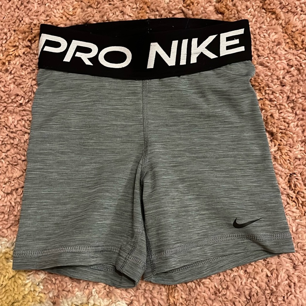 Nike Pro Gray Shorts